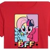 Women's - My Little Pony - Bff Pony Grid Cropped Graphic T-Shirt - 2 of 4