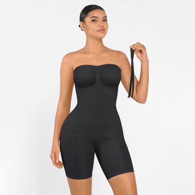Feelingirl Women's Seamless Strapless Sculpting Bodysuit