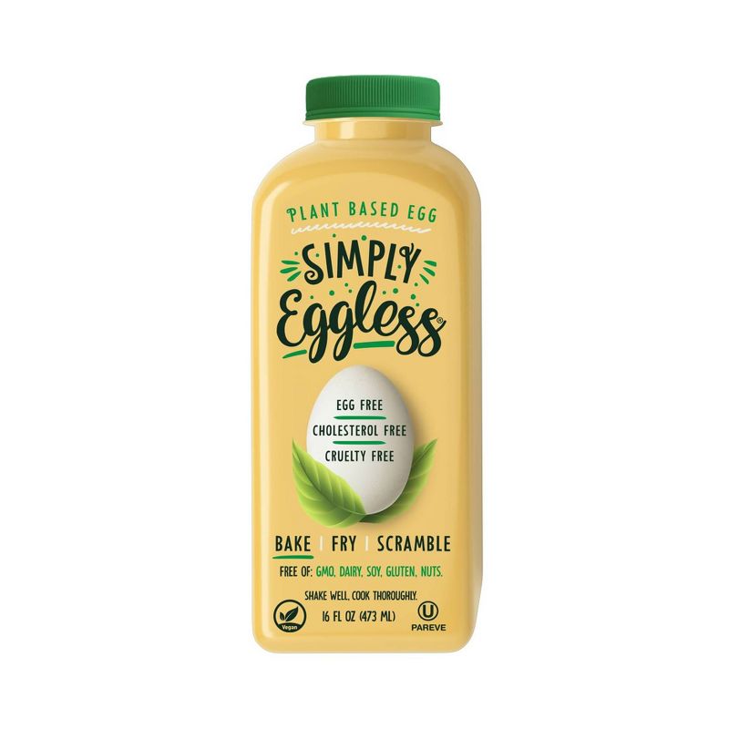 Simply Eggless Plant-Based Vegan Egg Alternative - 16 fl oz, 1 of 6