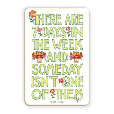 Mary Engelbreit Someday Wooden Magnet