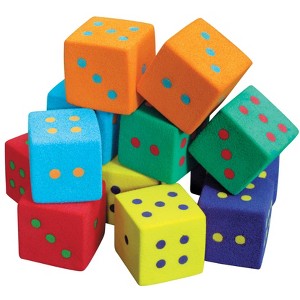 Sportime UltraFoam Dice, Set of 12 - 1 of 1