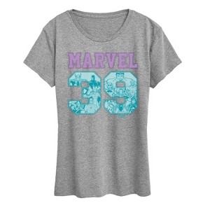 Women's - Marvel - Spring Colors Short Sleeve Graphic T-Shirt - 1 of 4