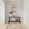 Nourison Astra Machine Washable Back to College Vintage Medallion Indoor Flatweave Rug - 2 of 4