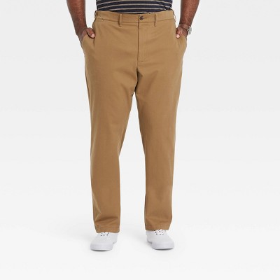 big & tall men's chinos