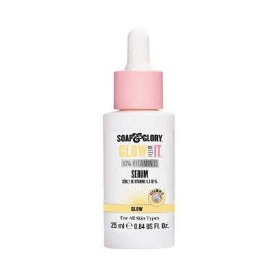 Soap & Glory Glow with It 10% Vitamin C Serum - 0.84 fl oz