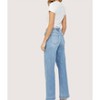Women's Septimus High Rise Wide Leg Jeans - mica denim 28 - 3 of 4