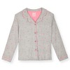 Sleep On It Girls 2-Piece Button-Front Coat Pajama Set - 2 of 4
