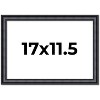 PosterPalooza | Linear Black Picture Frame - UV Acrylic, Backing Board, Hanging Hardware Included - 2 of 4