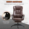 PAGED Executive Office Chair 6 Point Vibrating Massage Computer Chair with Reclining Backrest and Padded Armrests, Desk Chair for Office - 2 of 4