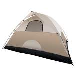 Leisure Sports 4-Person Dome Tent with Carry Bag - Tan