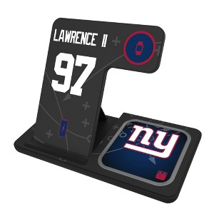 NFL New York Giants Players Game Tactic 15-Watt 3 in 1 Charging Station - 1 of 4