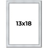 PosterPalooza | Classic Silver Picture Frame - UV Acrylic, Foam Board Backing, Hanging Hardware - 2 of 4