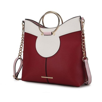 MKF Collection Kylie Women’s Top Handle Satchel Bag by Mia K
