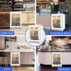 Tylza Beverage Refrigerator 24 Inch, Under Counter/Freestanding Drink Fridge, 190 Cans Beverage Cooler, Reversible Door, ETC, White - 3 of 4