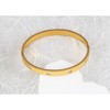 Anna-Kaci 18K Gold Plated Crystal Rhinestone Bangle Bracelets for Women with Cubic Zirconia Stainless Steel Bracelet for Valentines, Birthday - 4 of 4