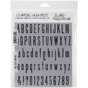 Tim Holtz Cling Stamps 7"X8.5" - 1 of 2