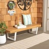 Heather 60" Bench - Outdoor - Safavieh - image 3 of 4