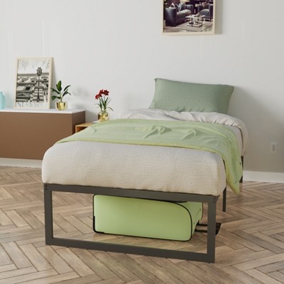 NapQueen Alpha Metal Platform Bed Frame 14" Height