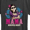 Women's Disney Imelda Mama Knows Best Short Sleeve Graphic T-Shirt - Heather Charcoal - Large - 2 of 4