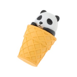 Unique Bargains Decorative Magnets Magnetic Fridge Sticker Irregular Shape Polyvinyl Chloride Orange Black White 1Pc - 1 of 3