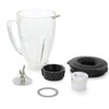 Better Chef 6 Piece 48 Oz Round Blender Glass Jar Replacement Parts and Accessories Kit - 2 of 4