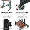 Height-Adjustable Mobile Standing Desk with Wheels - Portable Rolling Workstation for Treadmill Walking Pad, Home Office, School & Small Spaces - 2 of 3