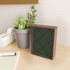 Marta Barragan Camarasa Vintage emerald pattern Framed Mini Art Print - Society6 - 2 of 3