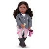 Our Generation Rashida with Horse & Trailer Accessory Set Posable 18" Doll Equestrian Bundle - image 4 of 4
