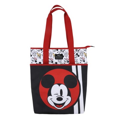 Disney Mickey Mouse Wink Black 16" Insulated Cooler Tote