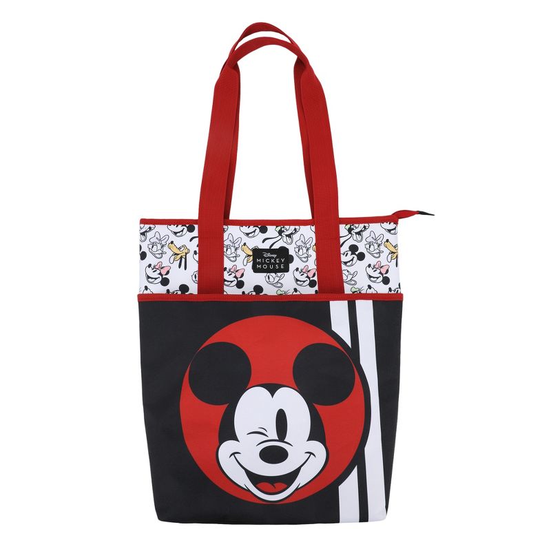 Disney Mickey Mouse Wink Black 16” Insulated Cooler Tote, 1 of 7
