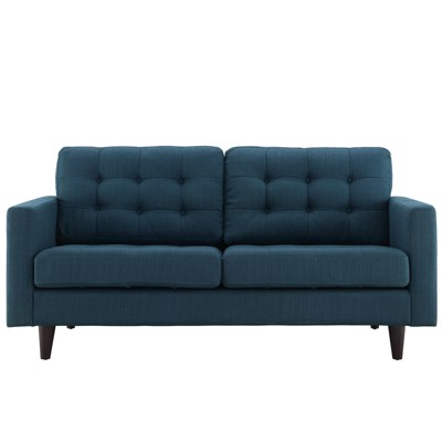 Empress Upholstered Loveseat Azure - Modway