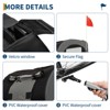 Dog Bike Trailer - 88LBS Dog Cart for Bicycle, Pet Carrier for Small / Medium Pets, Easy Folding Frame, Quick Release Wheel, Washable Non-Slip Lining - 3 of 4