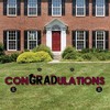 Big Dot of Happiness Maroon Graduation Party Yard Signs - Outdoor Lawn Decorations - ConGRADulations - 3 of 4