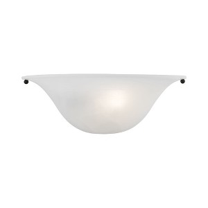 Livex Lighting Wynnewood 1 - Light Wall Light in  Black - 1 of 1