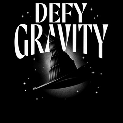 Women's Wicked Defy Gravity Witch Hat V Neck - image 2