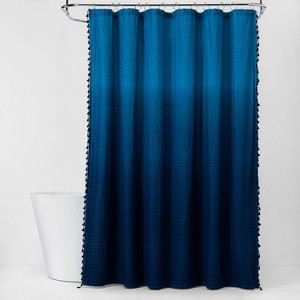 Ombre Shower Curtain Blue - Pillowfort