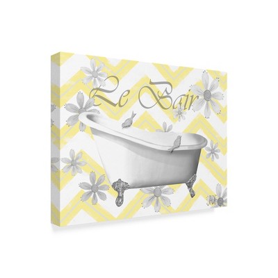Trademark Fine Art -Jade Reynolds 'Le Bain I' Canvas Art