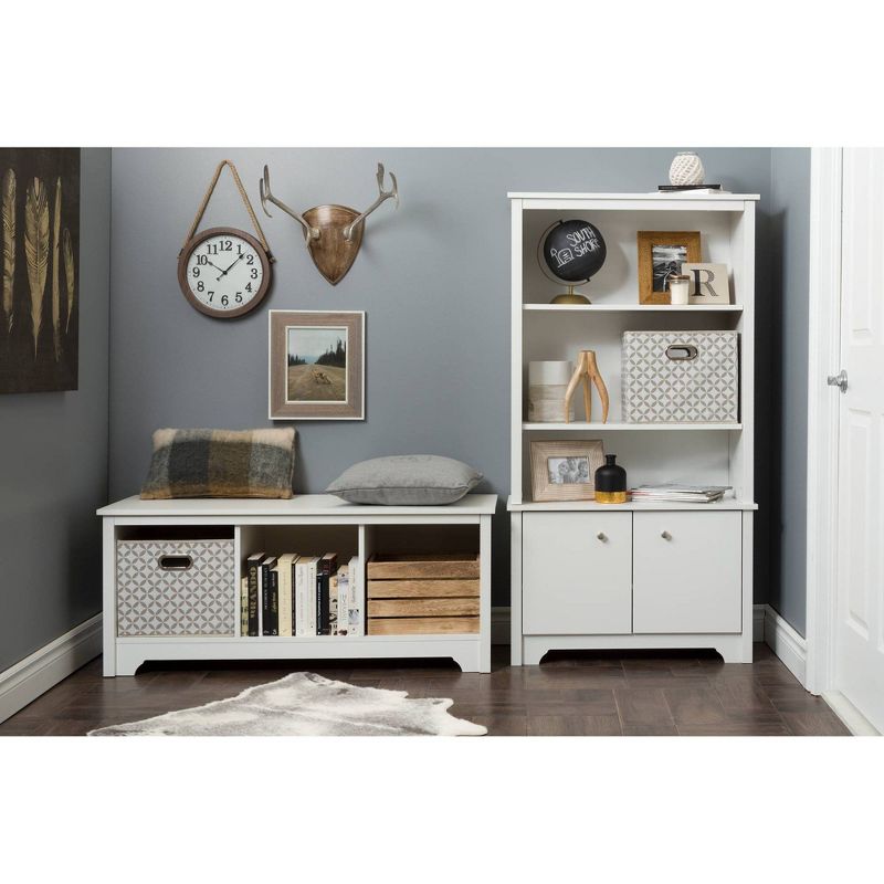 Vito Cubby Storage Bench - South Shore, 4 of 9