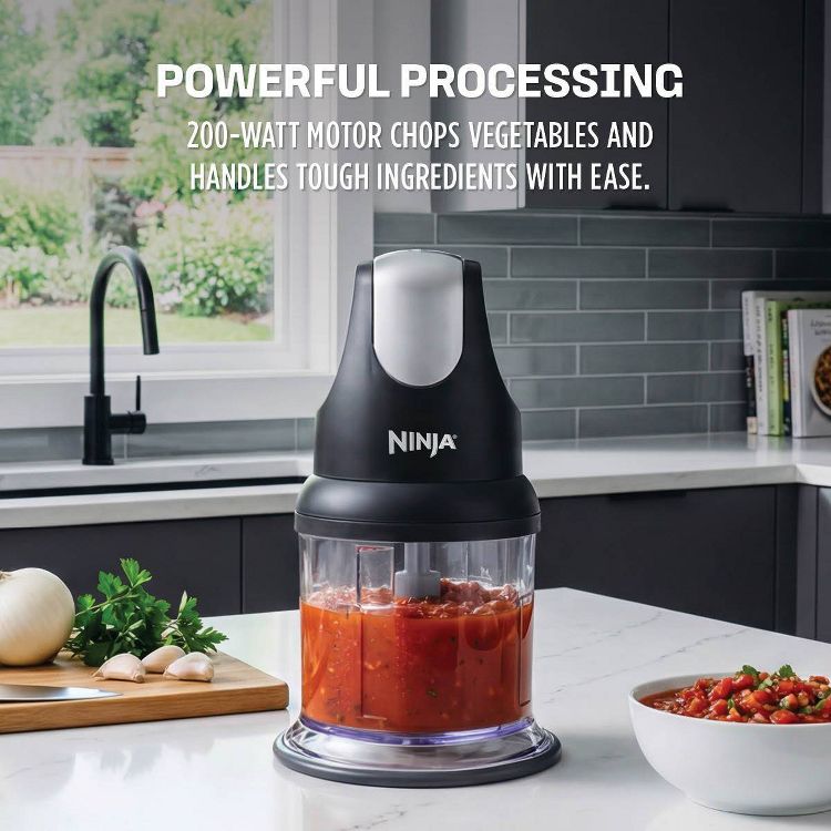 Ninja 200W Express Food Choppers Gray NJ100GR, 3 of 8