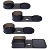 Silipint: Silicone Go Go Bowls: Set Of 4: Smoke - Sizes: 10, 20, 30 oz - 4 of 4