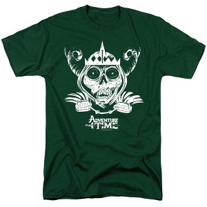 Men's Adventure Time Skull Face T-Shirt - 1 of 4