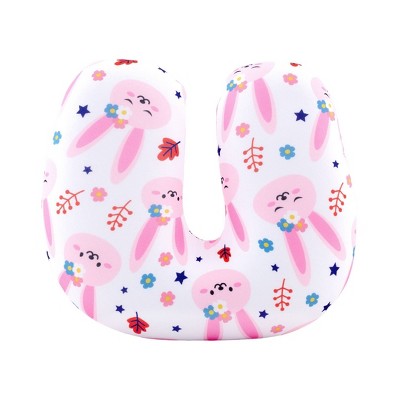 Kids' 5-Piece Pink Bunny Hard Shell Spinner Luggage Set