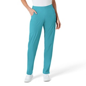 Wink W123 Women's Flat Front Cargo Scrub Pant - 1 of 4