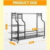 Dexmalle 4 Golf Bag Organizer Garage Storage - 3 of 4