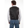 Men's Snap Front Lambskin Leather Vest - Scully - 2 of 2