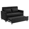 Vynxaria 56.9" Loveseat Sofa Bed with USB Ports & Adjustable Backrest - Comfort Meets Convenience - 3 of 4