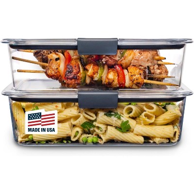 Food Storage Containers Free Airtight Lids Ideal for Lunch Meal Prep Airtight Food Storage Containers Set - Air Tight Pantry Storage Containers