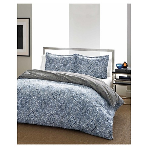 Twin Duvet Cover Sham Set City Scene Blue Target