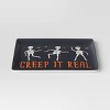 Halloween 'Creep it Real' Serving Tray Black - Hyde and EEK! Boutique™: Melamine, Bamboo, Skeleton Theme - 3 of 3