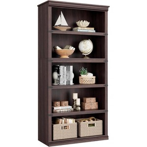 Whizmax 5 Tier Bookcase, Farmhouse Book Shelf with Storage, 67.4 Inch Tall Open Display Bookshelves, Wooden 5 Shelf Bookcase for Living Room, Bedroom - 1 of 4